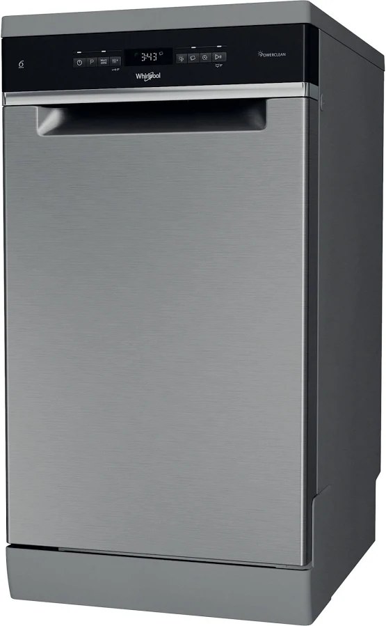 Geschirrspüler freistehend Whirlpool WH6FB10BS7A0X 45 cm 10 Gedecke