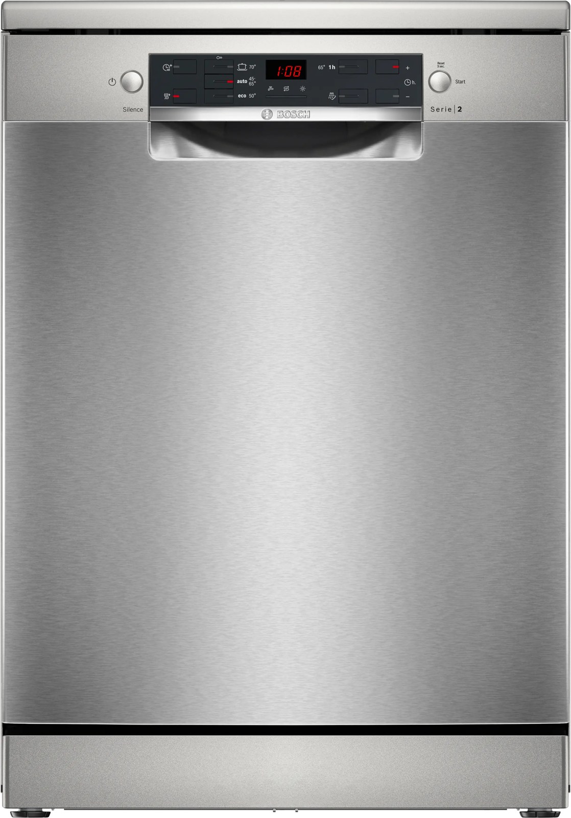 Bosch SMS25KI09F Geschirrspüler, Freisteller, leise, Serie 2, 60 cm